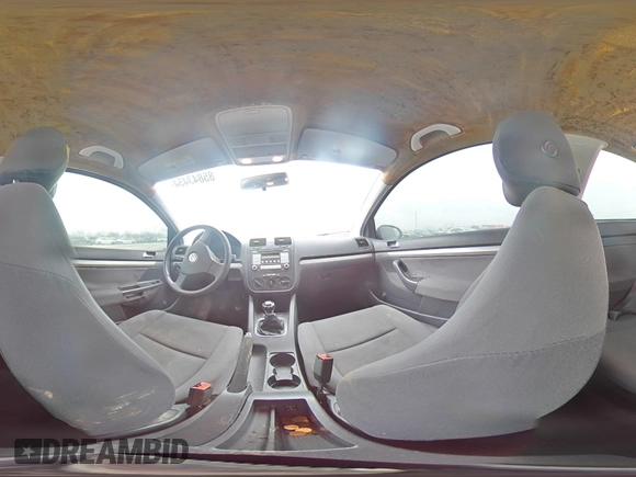2009 Volkswagen Rabbit S with VIN WVWAB71K19W110539, listed as a Copart auction lot 85843454 with Not provided miles and Salvage title. Bid and sale history available at DreamBid. Image 13.