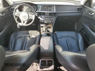 2017 Kia Optima EX with VIN 5XXGU4L31HG144876, listed as a Copart auction lot 50796225 with 156,444 mi miles and Salvage Title. Bid and sale history available at carsss.com. Image 8.