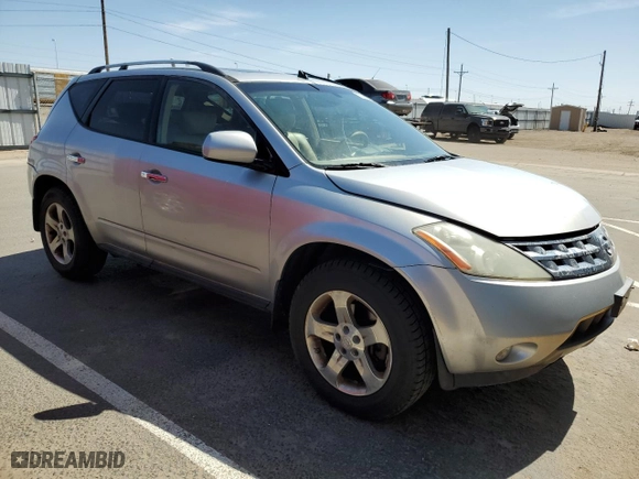 2003 Nissan Murano SL with VIN JN8AZ08T93W111872, listed as a Copart auction lot 52960775 with 197,552 mi miles and Clean Title. Bid and sale history available at carsss.com. Image 4.