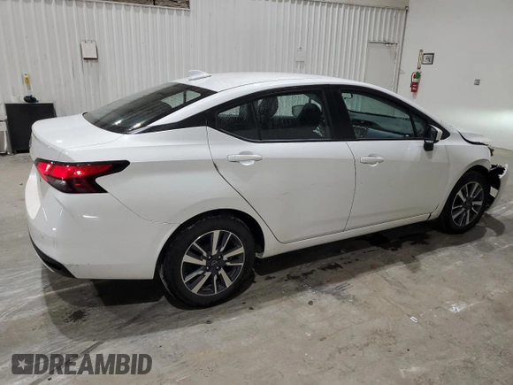 2025 Nissan Versa SV z VIN 3N1CN8EV7SL821512, wystawiony jako Copart lot #58159835 z przebiegiem 12 282 mil mil oraz Nie do naprawy • Non repairable. Historia ofert i sprzedaży dostępna na DreamBid. Obrazek 3.
