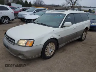 2002 Subaru Legacy Outback VDC with VIN 4S3BH896827655881, listed as a IAAI auction lot 41498930 with 219,672 mi miles and . Bid and sale history available at DreamBid. Image 17.