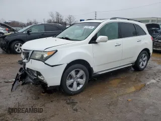 2012 Acura MDX Tech/Entertainment Pkg with VIN 2HNYD2H47CH503867, listed as a Copart auction lot 47782175 with 168,395 mi miles and Salvage Title. Bid and sale history available at carsss.com. Image 1.