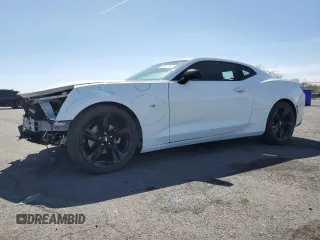 2019 Chevrolet Camaro 1LT with VIN 1G1FB1RS5K0147845, listed as a Copart auction lot 56247345 with 52,448 mi miles and Salvage title. Bid and sale history available at DreamBid. Image 1.