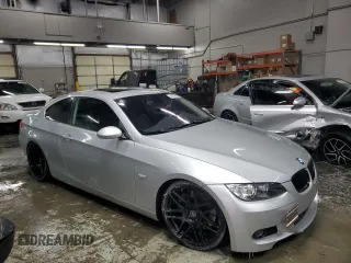 2007 BMW 3 Series 335i with VIN WBAWB73577P035945, listed as a Copart auction lot 44798955 with 61,558 mi miles and Salvage Title. Bid and sale history available at DreamBid. Image 4.