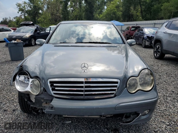 2006 Mercedes-Benz C 280 Luxury with VIN WDBRF92J26F738404, listed as a Copart auction lot 59291165 with 86,479 mi miles and Salvage title. Bid and sale history available at DreamBid. Image 5.