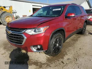 2018 Chevrolet Traverse LT Cloth with VIN 1GNEVGKW1JJ114920, listed as a Copart auction lot 49267935 with 165,640 mi miles and Salvage Title. Bid and sale history available at DreamBid. Image 1.