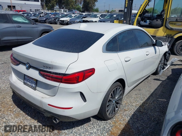2021 BMW 2 Series 228i with VIN WBA53AK04M7H86057, listed as a IAAI auction lot 41761009 with 38,214 mi miles and . Bid and sale history available at DreamBid. Image 4.