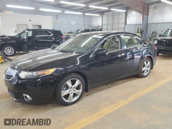 2013 Acura TSX with VIN JH4CU2F4XDC004535, listed as a Copart auction lot 61423175 with 161,898 mi miles and Salvage title. Bid and sale history available at DreamBid. Image 1.