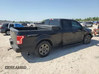2016 Ford F-150 XL with VIN 1FTEX1CPXGKG04282, listed as a Copart auction lot 52522565 with 167,022 mi miles and Salvage title. Bid and sale history available at DreamBid. Image 3.