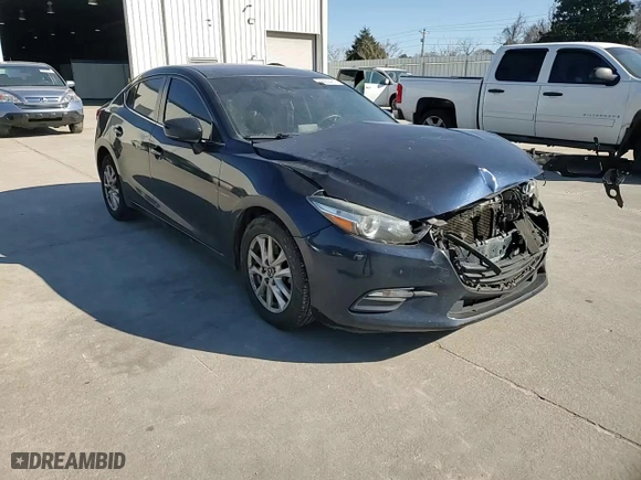 2017 Mazda Mazda3 4-Door Sport with VIN JM1BN1U74H1101474, listed as a Copart auction lot 88930435 with 138,327 mi miles and Salvage Title. Bid and sale history available at carsss.com. Image 10.