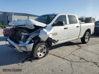 2018 Ram 2500 Tradesman with VIN 3C6UR5CJ3JG415794, listed as a Copart auction lot 48498815 with 144,671 mi miles and Salvage Title. Bid and sale history available at carsss.com. Image 1.