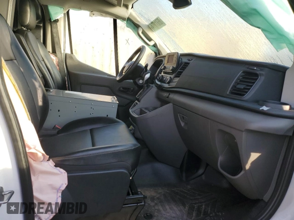 2023 Ford Transit Cargo with VIN 1FTYE1Y8XPKB09455, listed as a Copart auction lot 86811774 with 12,918 mi miles and Clean Title. Bid and sale history available at DreamBid. Image 7.