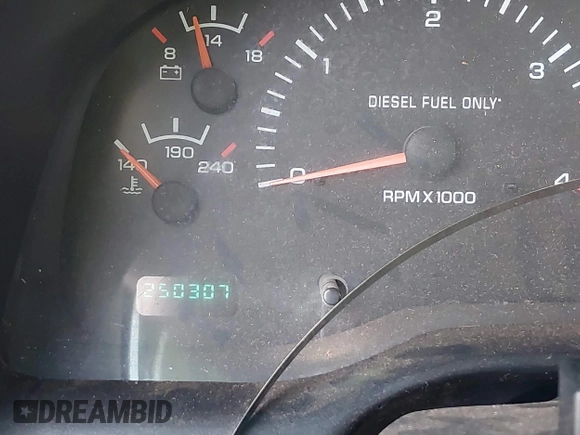 1999 Dodge Ram 2500 with VIN 3B7KC2363XG124121, listed as a IAAI auction lot 41404032 with 250,307 mi miles. Bid and sale history available at carsss.com. Image 15.