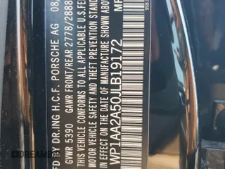 2018 Porsche Macan с VIN WP1AA2A50JLB19172, выставлен на аукционе Copart как лот 60455995 с пробегом 59 268 миль миль и Списание • Salvage title. История ставок и продаж доступна на DreamBid. Изображение 13.
