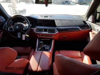 2021 BMW X5 M with VIN 5YMJU0C07M9E05854, listed as a Copart auction lot 38657883 with 14,083 mi miles. Bid and sale history available at carsss.com. Image 8.