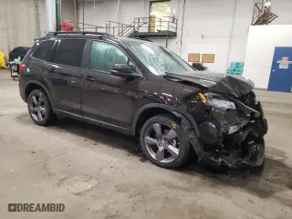 2019 Honda Passport Touring with VIN 5FNYF8H90KB002676, listed as a Copart auction lot 84902274 with 53,521 mi miles and Salvage Title. Bid and sale history available at carsss.com. Image 4.
