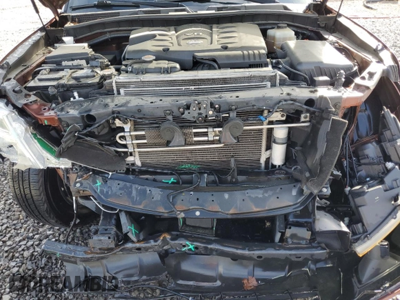 2018 Nissan Armada Platinum with VIN JN8AY2NF4J9330585, listed as a Copart auction lot 50586105 with 64,496 mi miles and Salvage Title. Bid and sale history available at carsss.com. Image 12.