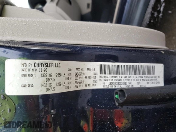 2009 Jeep Grand Cherokee Limited with VIN 1J8GR58K19C526861, listed as a Copart auction lot 50000935 with 85,213 mi miles and Salvage title. Bid and sale history available at DreamBid. Image 13.