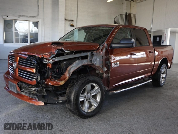 2013 Ram 1500 Sport с VIN 1C6RR7MT4DS614058, выставлен на аукционе Copart как лот 55689955 с пробегом 102 729 миль миль и Списание • Salvage title. История ставок и продаж доступна на DreamBid. Изображение 2.