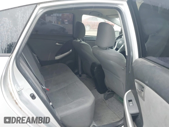 2013 Toyota Prius One with VIN JTDKN3DU7D1622829, listed as a IAAI auction lot 42073456 with 93,390 mi miles. Bid and sale history available at carsss.com. Image 8.