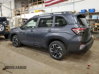 2025 Subaru Forester Limited with VIN JF2SLDNC3SH438141, listed as a Copart auction lot 51324185 with 2,521 mi miles and Salvage Title. Bid and sale history available at carsss.com. Image 2.