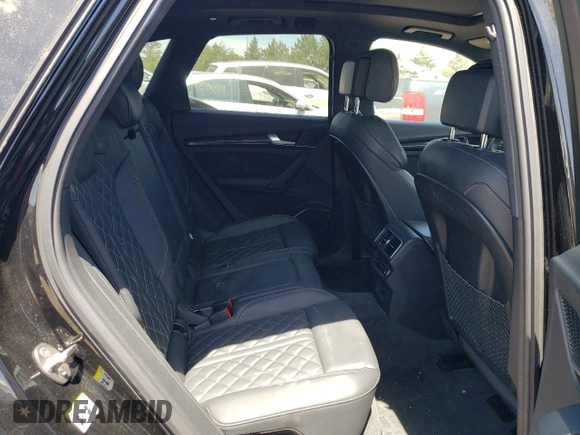 2018 Audi SQ5 with VIN WA1C4BFY6J2151547, listed as a Copart auction lot 58125934 with 69,505 mi miles and Salvage Title. Bid and sale history available at DreamBid. Image 10.