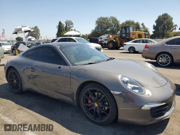 2013 Porsche 911 Carrera with VIN WP0AA2A93DS107533, listed as a Copart auction lot 68854024 with 47,601 mi miles and Salvage Title. Bid and sale history available at DreamBid. Image 4.