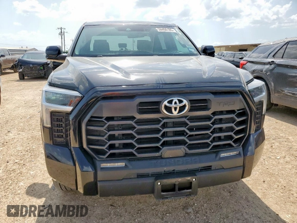 2023 Toyota Tundra SR5 с VIN 5TFLA5DB6PX065438, выставлен на аукционе Copart как лот 59466185 с пробегом 18 095 миль миль и Списание • Salvage title. История ставок и продаж доступна на DreamBid. Изображение 5.
