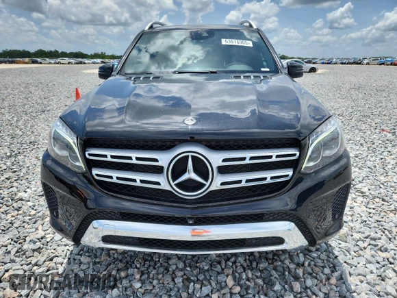 2018 Mercedes-Benz GLS 450 with VIN 4JGDF6EE8JB137292, listed as a Copart auction lot 63616905 with 110,496 mi miles and Salvage title. Bid and sale history available at DreamBid. Image 5.