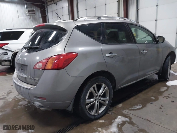 2010 Nissan Murano SL with VIN JN8AZ1MW1AW108855, listed as a IAAI auction lot 41543840 with 156,286 mi miles. Bid and sale history available at carsss.com. Image 4.
