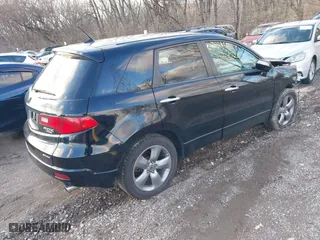 2007 Acura RDX with VIN 5J8TB18297A010776, listed as a IAAI auction lot 41242217 with 152,585 mi miles. Bid and sale history available at carsss.com. Image 4.