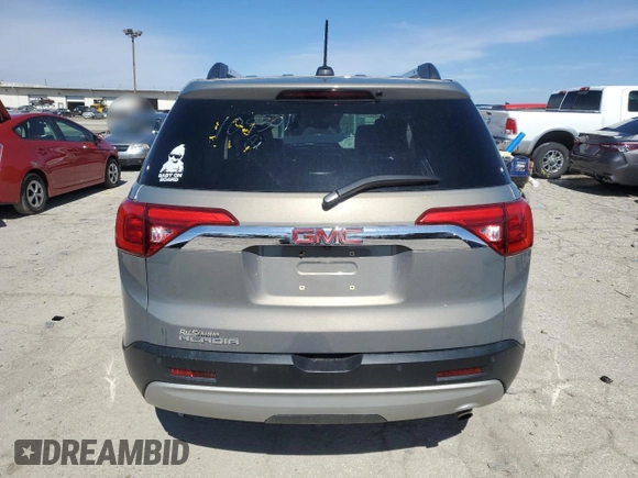 2019 GMC Acadia SLT with VIN 1GKKNMLA8KZ109301, listed as a Copart auction lot 49261145 with 83,436 mi miles and Salvage title. Bid and sale history available at DreamBid. Image 6.