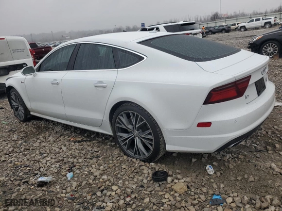 2018 Audi A7 Prestige with VIN WAU23AFC5JN055732, listed as a Copart auction lot 43991355 with 0 mi miles and Salvage Title. Bid and sale history available at carsss.com. Image 2.