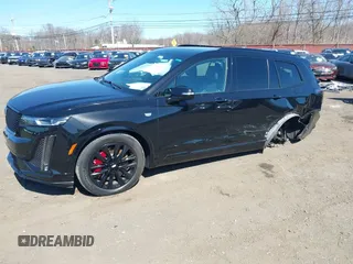 2022 Cadillac XT6 Sport with VIN 1GYKPGRS3NZ143717, listed as a IAAI auction lot 41758715 with 49,083 mi miles. Bid and sale history available at carsss.com. Image 19.