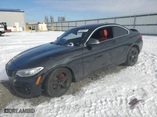 2017 BMW 2 Series 230i with VIN WBA2F9C39HV664732, listed as a Copart auction lot 44585015 with 88,917 mi miles and Salvage Title. Bid and sale history available at carsss.com. Image 1.