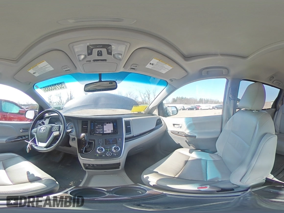 2015 Toyota Sienna Ltd with VIN 5TDDK3DC3FS127574, listed as a Copart auction lot 52703385 with 143,544 mi miles and Clean Title. Bid and sale history available at carsss.com. Image 15.