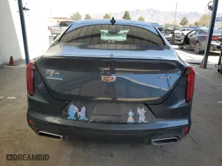 2022 Cadillac CT4 Luxury with VIN 1G6DA5RK9N0129946, listed as a Copart auction lot 51865355 with 24,481 mi miles and Salvage Title. Bid and sale history available at carsss.com. Image 6.