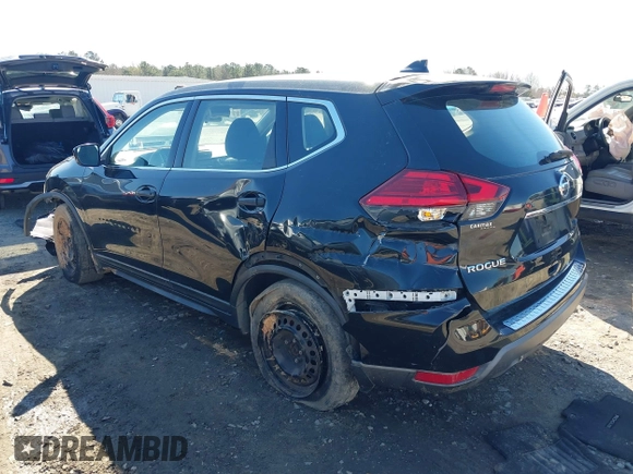 2017 Nissan Rogue SV with VIN KNMAT2MV0HP563632, listed as a IAAI auction lot 41827113 with 193,323 mi miles and . Bid and sale history available at carsss.com. Image 3.