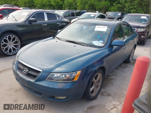2006 Hyundai Sonata GLS with VIN 5NPEU46F36H147406, listed as a IAAI auction lot 42052455 with 241,059 mi miles and . Bid and sale history available at DreamBid. Image 2.