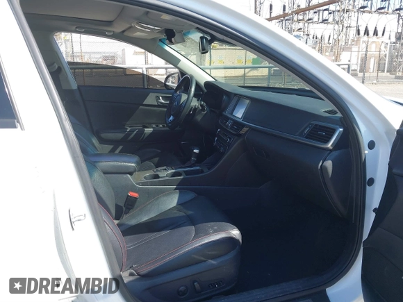 2016 Kia Optima SX Turbo with VIN 5XXGW4L26GG021378, listed as a IAAI auction lot 41852249 with 98,239 mi miles and . Bid and sale history available at carsss.com. Image 5.