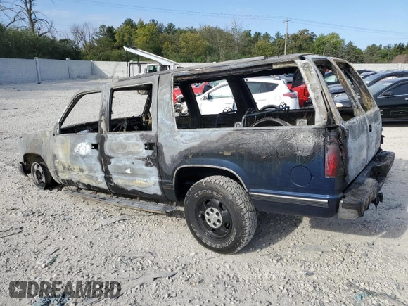 1999 Chevrolet Suburban with VIN 1GNFK16R1XJ561447, listed as a Copart auction lot 74590204 with 0 mi miles and Non Repairable. Bid and sale history available at carsss.com. Image 2.