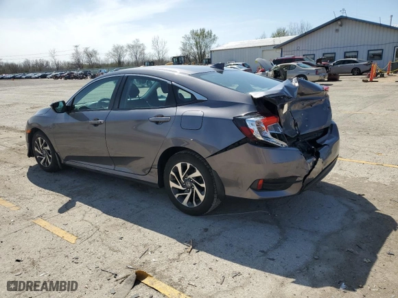 2017 Honda Civic Sedan EX with VIN 19XFC2F79HE066549, listed as a Copart auction lot 51134855 with 50,275 mi miles and Salvage Title. Bid and sale history available at carsss.com. Image 2.