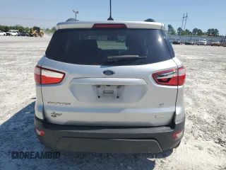2020 Ford EcoSport SE z VIN MAJ3S2GE0LC352184, wystawiony jako Copart lot #52394035 z przebiegiem 94 063 mil mil oraz Szkody całkowita. Historia ofert i sprzedaży dostępna na DreamBid. Obrazek 6.