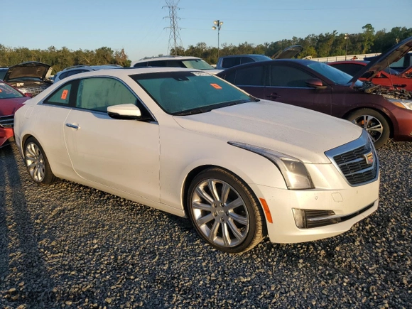 2016 Cadillac ATS Coupe Luxury Collection RWD with VIN 1G6AB1RX2G0138351, listed as a Copart auction lot 74945174 with 0 mi miles and Salvage Title. Bid and sale history available at carsss.com. Image 4.