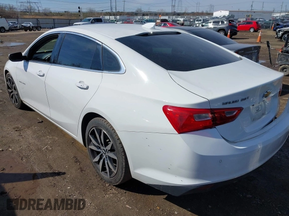 2016 Chevrolet Malibu LT with VIN 1G1ZF5SX4GF215068, listed as a IAAI auction lot 41816432 with 99,695 mi miles and . Bid and sale history available at DreamBid. Image 3.
