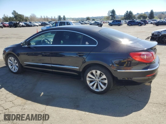 2010 Volkswagen CC Sport with VIN WVWMP7AN7AE552728, listed as a Copart auction lot 50273095 with 212,397 mi miles and Salvage Title. Bid and sale history available at carsss.com. Image 2.