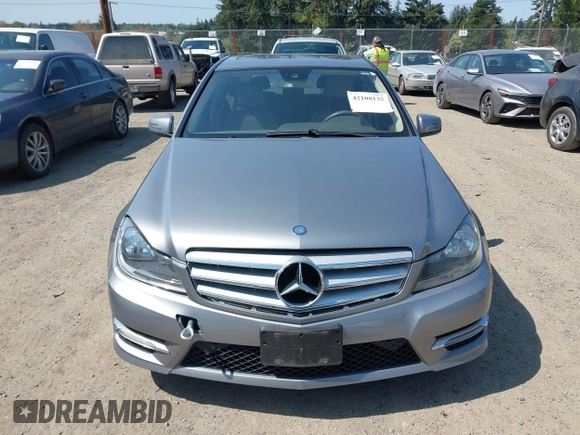 2013 Mercedes-Benz C-Class C 300 Sport with VIN WDDGF8AB7DG100594, listed as a IAAI auction lot 42108135 with 135,190 mi miles. Bid and sale history available at carsss.com. Image 12.