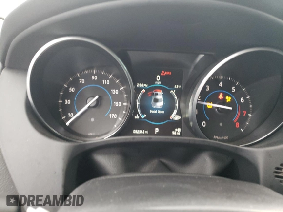 2017 Jaguar XE 35t Premium with VIN SAJAD4BV5HA964237, listed as a Copart auction lot 87274704 with 82,542 mi miles and Salvage Title. Bid and sale history available at DreamBid. Image 9.