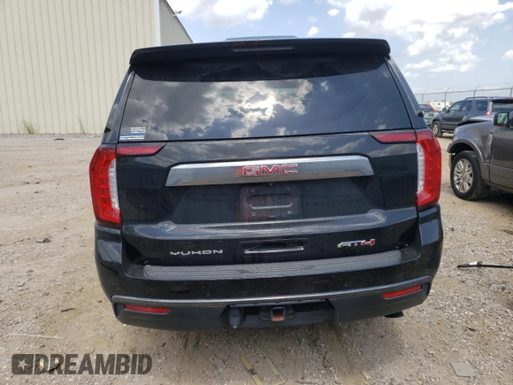 2021 GMC Yukon AT4 with VIN 1GKS2CKD1MR179644, listed as a Copart auction lot 63020703 with 44,037 mi miles. Bid and sale history available at carsss.com. Image 6.