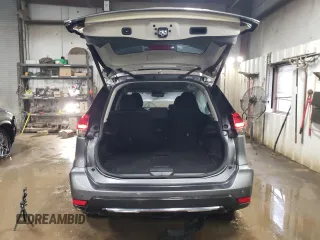 2020 Nissan Rogue S with VIN JN8AT2MV4LW109497, listed as a Copart auction lot 46828255 with 75,407 mi miles and Salvage Title. Bid and sale history available at carsss.com. Image 6.